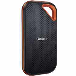 SanDisk Extreme PRO Portable SSD 2 TB externe Festplatte schwarz - sehr gut