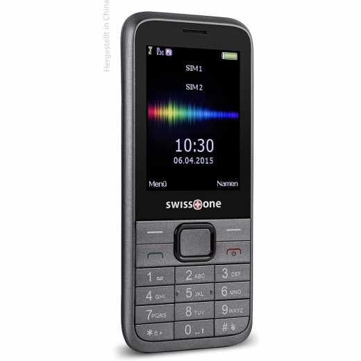 Swisstone SC 560 Klapphandy Telefon Dual Sim schwarz - sehr gut