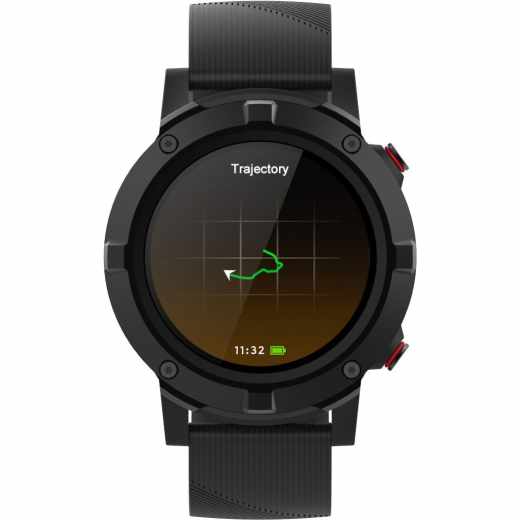 Denver Bluetooth Smartwatch SW-660 GPS Tracker Herzfrequenzsensor schwarz - sehr gut