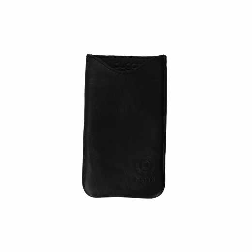 bugatti skinny Universal Case Size M (72 x 123 mm) Echtleder Handy Tasche schwarz