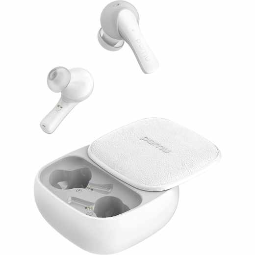 Padmate PaMU Slide TWS Earbuds Headset Kopfh&ouml;rer wei&szlig; - wie neu