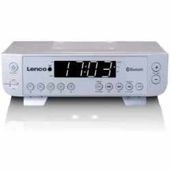 Lenco KCR-100 K&uuml;chenradio mit Bluetooth Unterbauradio silber - sehr gut