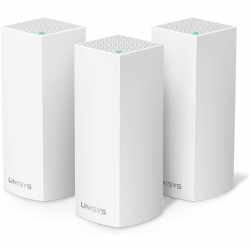 Linksys AC6600 Velop Tri Band Mesh WLAN System 3er Pack Router wei&szlig; - sehr gut