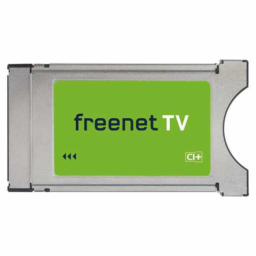 Freenet TV Cl+ Modul f&uuml;r DVB-T2 Full HD TV Ger&auml;t Empfang privaten Sendern - sehr gut