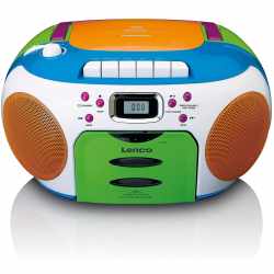 Lenco SCD 971 CD Kassettenradio Player für Kinder...