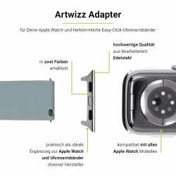 Artwizz Watch Smartwatch Armband 2xAdapter Apple Watch...