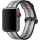 Apple Nylonband Armband f&uuml;r Apple Watch 38 mm Ersatzarmband schwarz