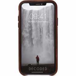 Decoded Backcover iPhone 11 ProMax Premium Vollnarbenleder Schutzh&uuml;lle braun