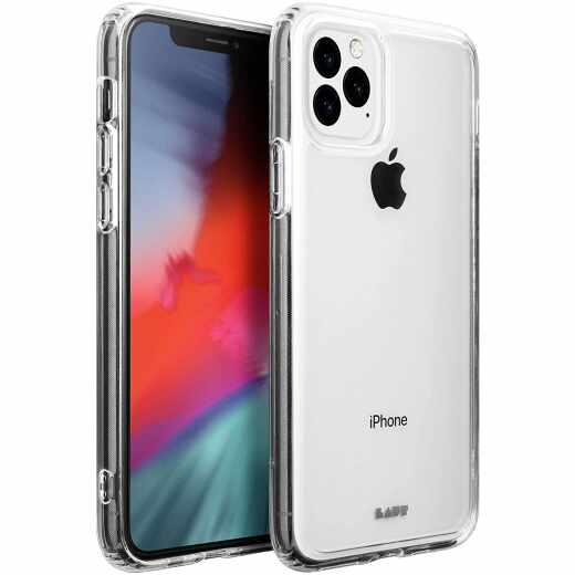 LAUT Crystal-X Schutzh&uuml;lle iPhone 11 Pro Handyh&uuml;lle Sto&szlig;fest transparent