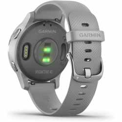 Garmin vivoactive 4S GPS Fitnessuhr Smartwatch Tracker Sportuhr silber grau -wie neu