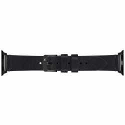Artwizz Watch Band Leather 44mm Lederarmband f&uuml;r Apple Watch 3-1 schwarz - wie neu