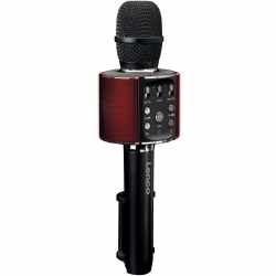 Lenco BMC-090 Karaoke Mikrofon Speaker mit LED Lichteffekte schwarz - wie neu