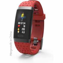 Swisstone SW 380 HR Fitnesstracker Fitnessuhr Aktivit&auml;tstracker rot - wie neu