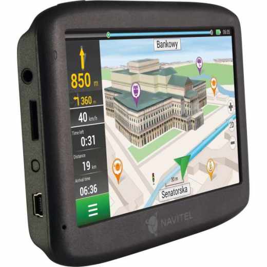 Navitel MS600 Navigationssystem Navi GPS-Navigation schwarz - wie neu