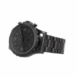 FOSSIL Nate Hybrid Smartwatch Armbanduhr Herrenuhr Bluetooth schwarz - sehr gut