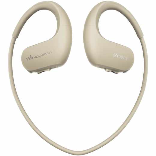 SONY Sport Walkman 4GB MP3 Player NW-WS413C In-Ear Kopfh&ouml;rer creme - wie neu