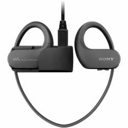 SONY Sport Walkman InEar Kopfh&ouml;rer 4GB MP3 Player NW-WS413B schwarz - sehr gut