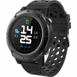 Denver Bluetooth Smartwatch Fitnesstracker Schlaftracker GPS schwarz - wie neu