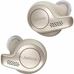 JABRA Elite 65t Headset In-Ear Kopfh&ouml;rer Bluetooth Kopfh&ouml;rer gold beige - sehr gut