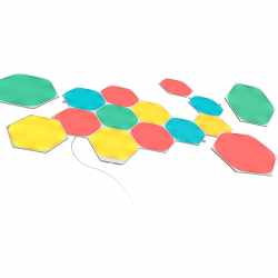 Nanoleaf Shapes Hexagons LED Paneele Starter Kit 15 Stk Beleuchtung Licht - sehr gut