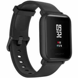 Amazfit Bip Lite Smartwatch Multisport Fitness- Aktivit&auml;tstracker schwarz - sehr gut