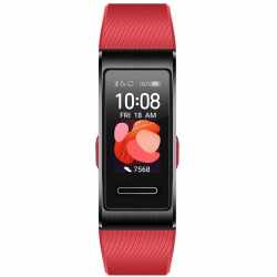 Huawei Band 4 Pro Fitness-Aktivit&auml;tstracker Armband Uhr rot - sehr gut
