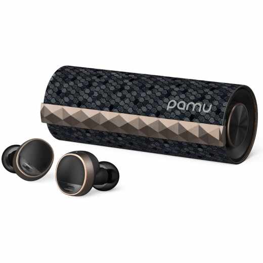 Padmate PaMU Scroll TWS Headset Graphene InEar Kopfh rer schwarz gold sehr gut