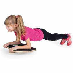 Erzi Kids Plankpad Balancierbrett Holz mit App Balance-Board