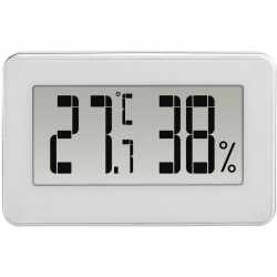 Hama Thermometer Hygrometer Mini Temperaturmesser wei&szlig;