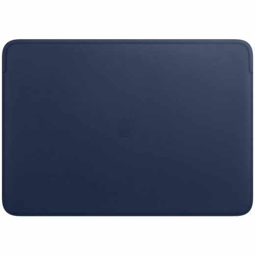 Apple Leather Sleeve Lederschutzh&uuml;lle MacBookPro 16 Zoll blau - sehr gut