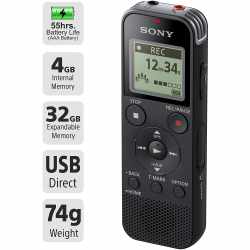SONY Diktierger&auml;t ICD-PX470 Digitaler Mono Voice Recorder Aufnahmeger&auml;t - wie neu