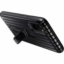 Samsung Protective Standing Cover f&uuml;r Galaxy S20 Schutzh&uuml;lle Handyh&uuml;lle schwarz