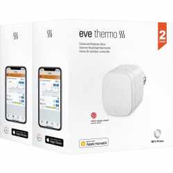 Eve Thermo 2er Pack (4th Gen) Funkthermostat...