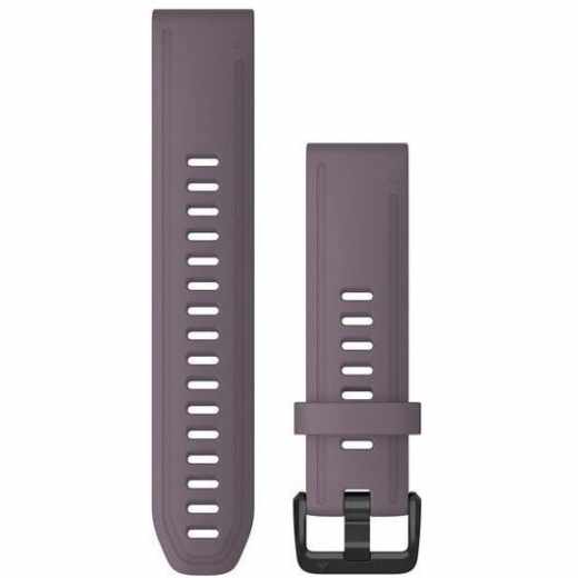 Garmin Ersatzarmband QuickFit 20 mm Schnellwechsel-Armband Silikon lila grau