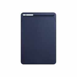 Apple Leather Sleeve Schutzh&uuml;lle f&uuml;r iPad Pro 10,5 Zoll mit Stifthalter blau