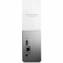 WesternDigital My Cloud Home 8 TB Cloudspeicher NAS wei&szlig; silber