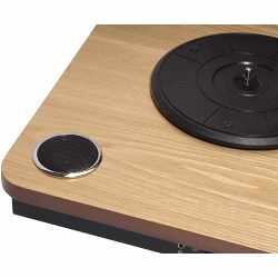 Denver Plattenspieler VPL-200 Turntable Holzoptik Wood braun
