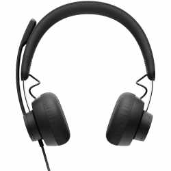 Logitech Zone Wired UC Headset Kopfh&ouml;rer Kopfb&uuml;gel Headset grau