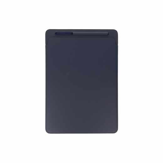 Apple Leather Sleeve f&uuml;r iPad Pro 12,9 Zoll (1. und 2. Gen.) Schutzh&uuml;lle blau