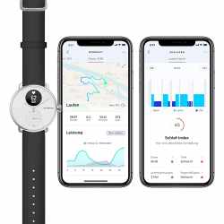 Withings ScanWatch 38 mm Smartwatch Fitnessuhr Tracker wei&szlig;