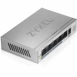 Zyxel Rackmount Switch GS1005-HP 5-Port Desktop Gigabit PoE+ Switch Netzwerk