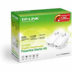 TP-Link TL-PA8010 KIT AV1200 Gigabit Powerline Adapter Starter Kit 2er wei&szlig;