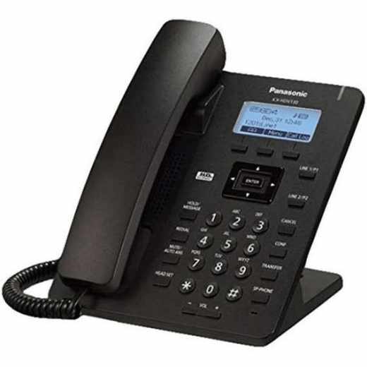 Panasonic KX-HDV130NEB SIP Telefon Festnetztelefon schwarz