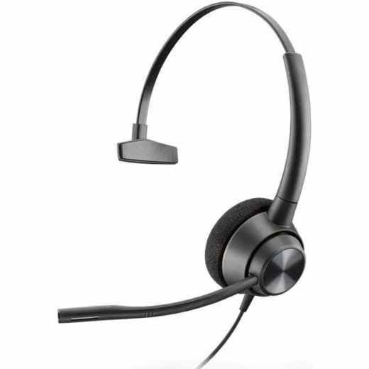 Plantronics Headset EncorePro 310 monaural QD Kopfb&uuml;gel Headset schwarz