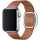 Apple Watch Modern 40 mm Armband aus Leder Ersatzarmband Gr&ouml;&szlig;e S sattelbraun