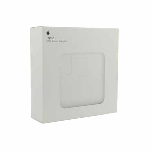 Apple Netzteil 61W USB-C Adapter USB-C Ladekabel MacBook Pro wei&szlig;