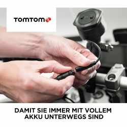 TomTom Motorradhalterungsset inkl. RAM f&uuml;r Rider Navigationshalter schwarz