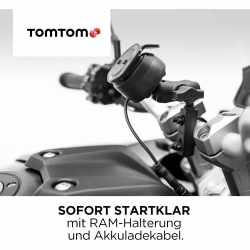 TomTom Motorradhalterungsset inkl. RAM f&uuml;r Rider Navigationshalter schwarz