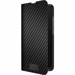 Black Rock Flex Carbon Booklet Handy Cover Bookstyle Case Samsung Galaxy A71 schwarz
