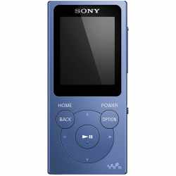 Sony NW-E394 Walkman 8 GB tragbarer MP3-Player mit UKW-Radio blau
